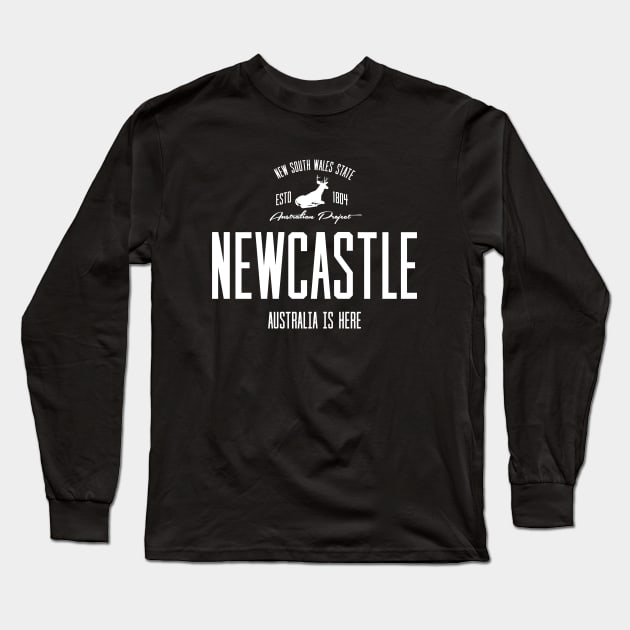 Australia, Newcastle Long Sleeve T-Shirt by NEFT PROJECT